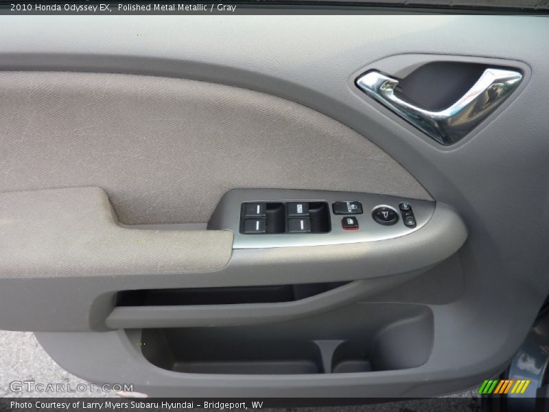 Polished Metal Metallic / Gray 2010 Honda Odyssey EX