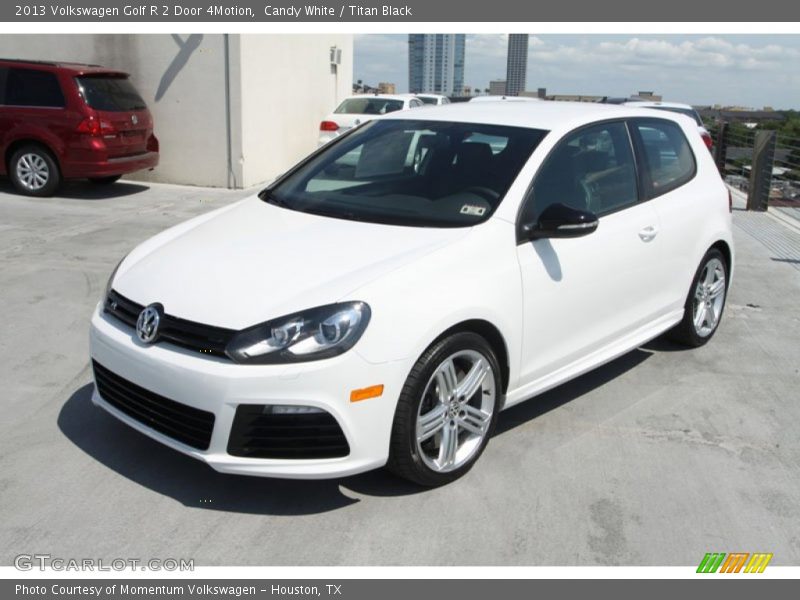 Front 3/4 View of 2013 Golf R 2 Door 4Motion