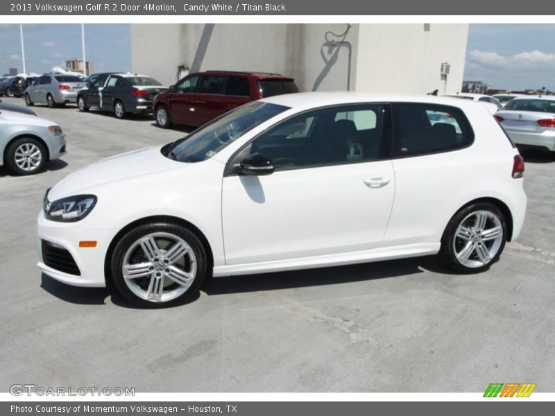Candy White / Titan Black 2013 Volkswagen Golf R 2 Door 4Motion