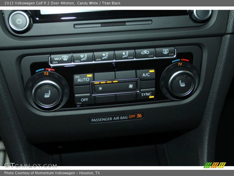Controls of 2013 Golf R 2 Door 4Motion
