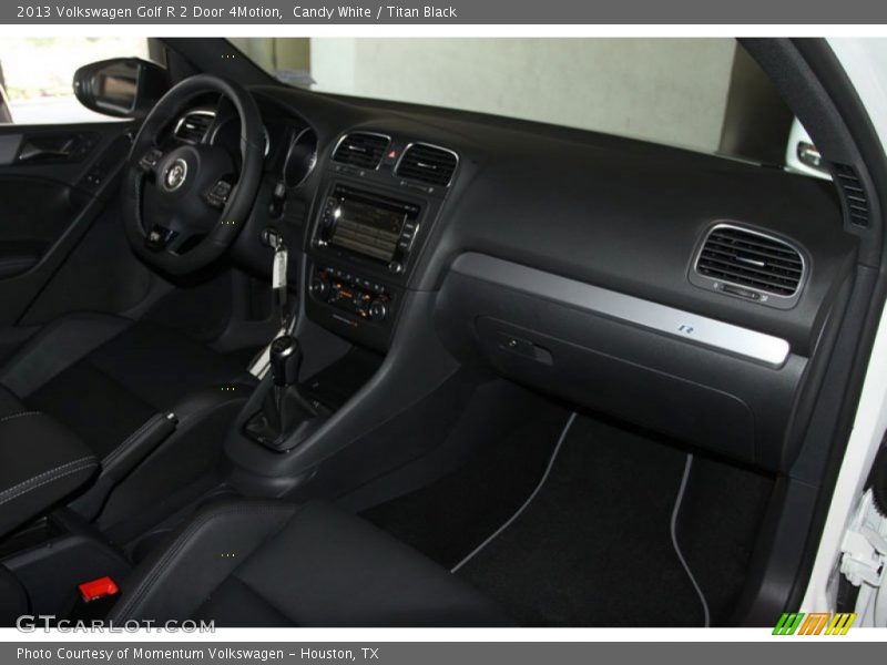 Candy White / Titan Black 2013 Volkswagen Golf R 2 Door 4Motion
