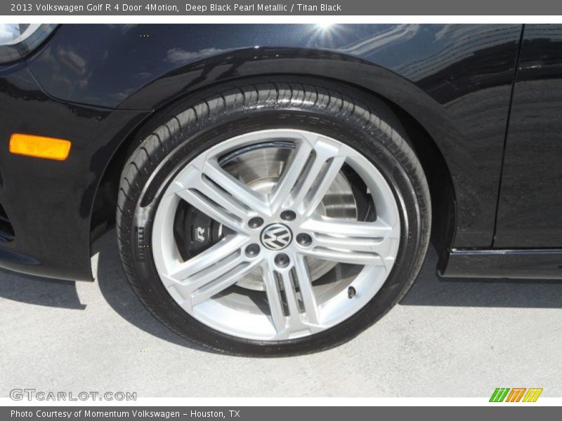 Deep Black Pearl Metallic / Titan Black 2013 Volkswagen Golf R 4 Door 4Motion