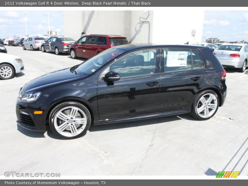  2013 Golf R 4 Door 4Motion Deep Black Pearl Metallic