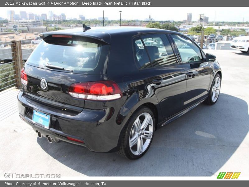 Deep Black Pearl Metallic / Titan Black 2013 Volkswagen Golf R 4 Door 4Motion
