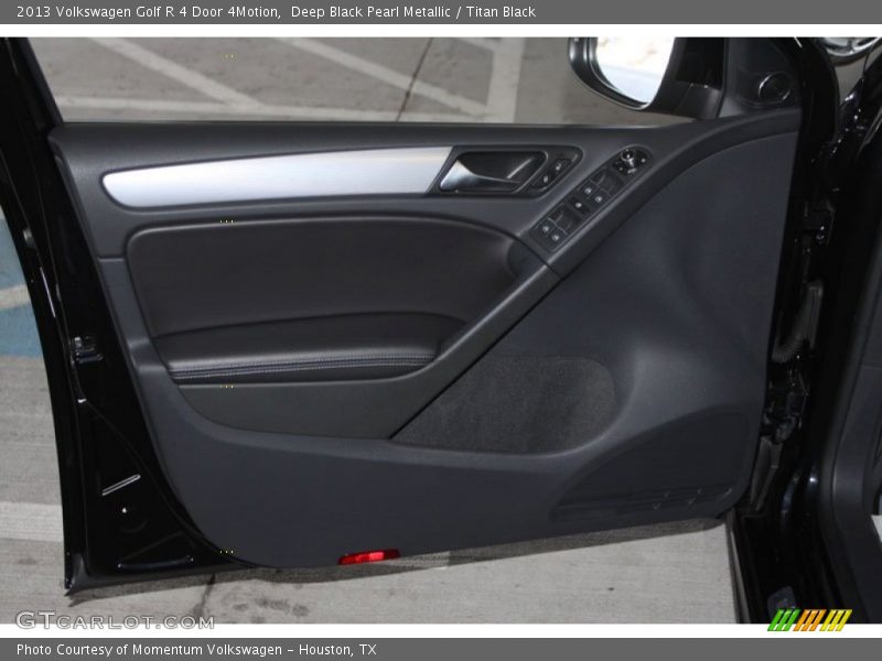 Deep Black Pearl Metallic / Titan Black 2013 Volkswagen Golf R 4 Door 4Motion