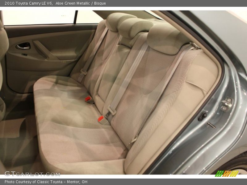 Aloe Green Metallic / Bisque 2010 Toyota Camry LE V6