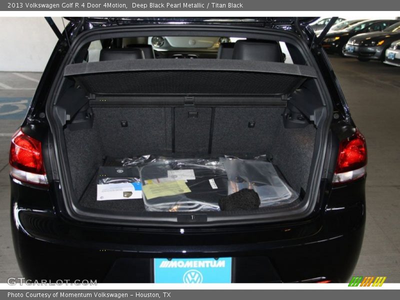 Deep Black Pearl Metallic / Titan Black 2013 Volkswagen Golf R 4 Door 4Motion