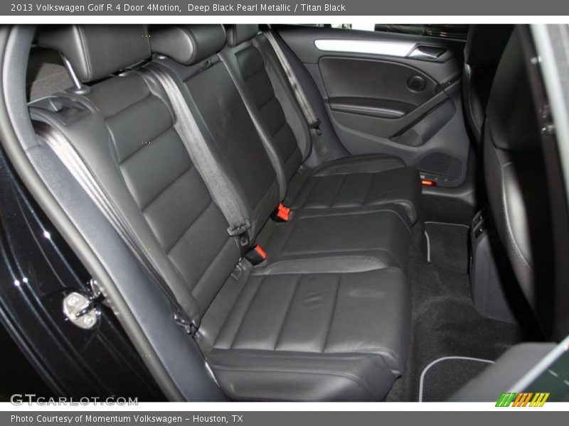 Rear Seat of 2013 Golf R 4 Door 4Motion