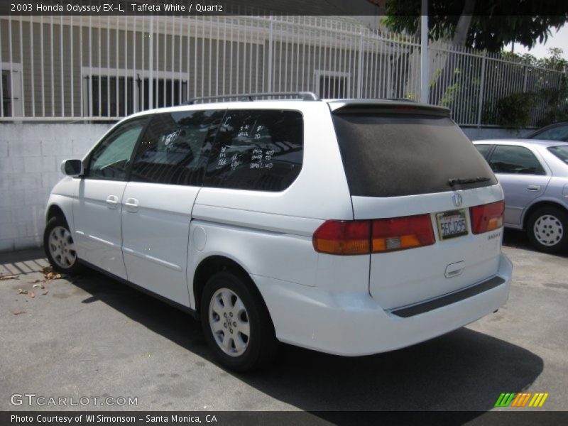 Taffeta White / Quartz 2003 Honda Odyssey EX-L