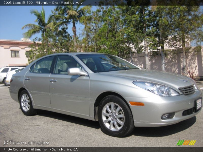 Millennium Silver Metallic / Ivory 2003 Lexus ES 300