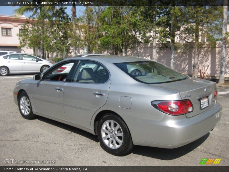 Millennium Silver Metallic / Ivory 2003 Lexus ES 300