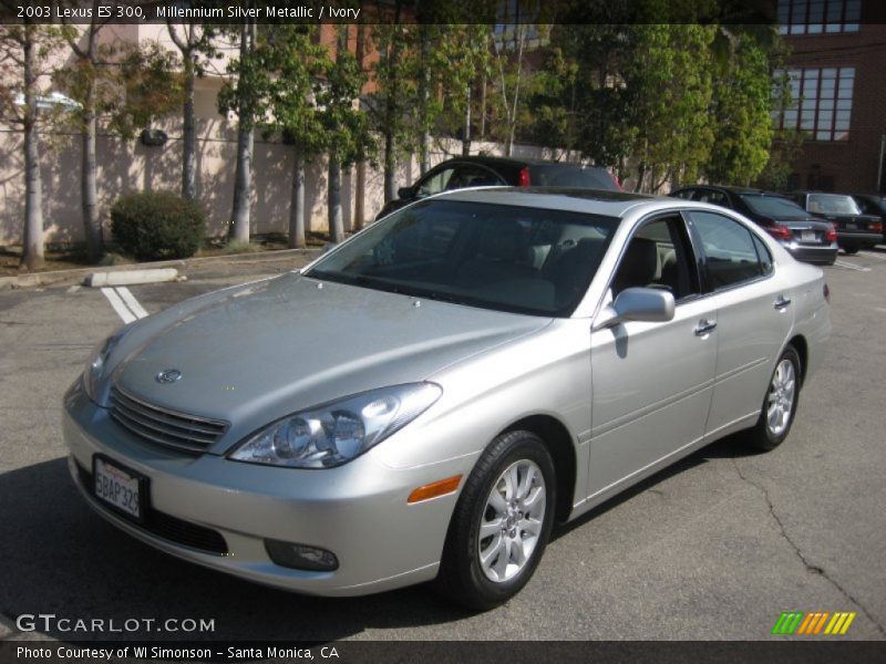 Millennium Silver Metallic / Ivory 2003 Lexus ES 300