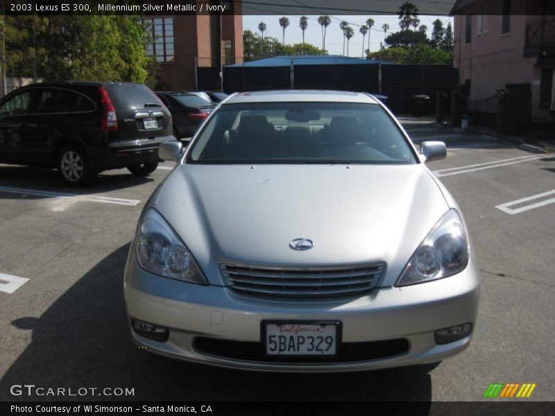 Millennium Silver Metallic / Ivory 2003 Lexus ES 300