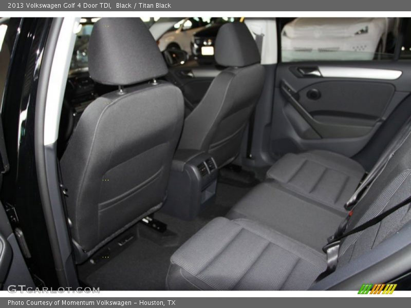 Black / Titan Black 2013 Volkswagen Golf 4 Door TDI