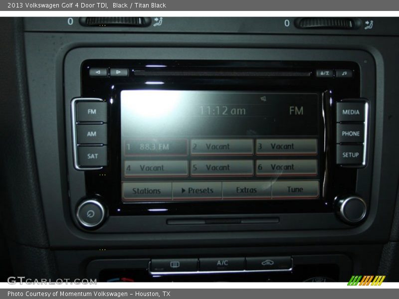 Black / Titan Black 2013 Volkswagen Golf 4 Door TDI
