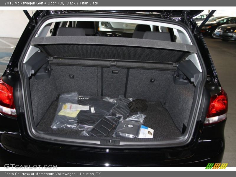 Black / Titan Black 2013 Volkswagen Golf 4 Door TDI