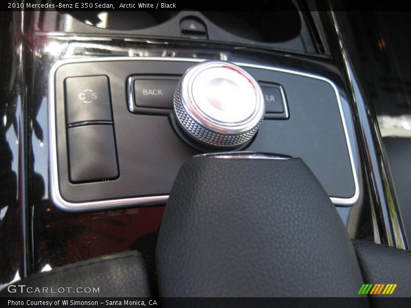 Arctic White / Black 2010 Mercedes-Benz E 350 Sedan