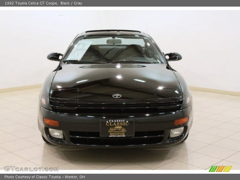 Black / Gray 1992 Toyota Celica GT Coupe