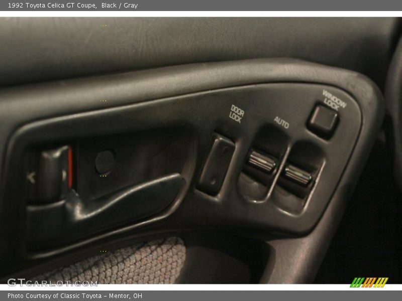 Black / Gray 1992 Toyota Celica GT Coupe