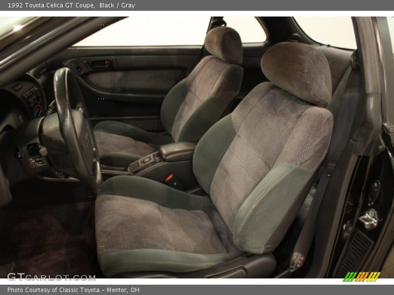Black / Gray 1992 Toyota Celica GT Coupe