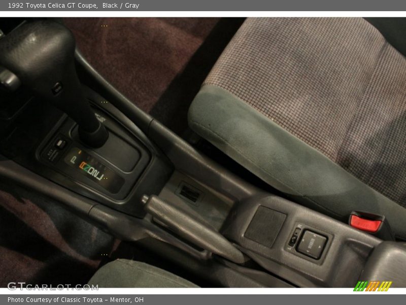 Black / Gray 1992 Toyota Celica GT Coupe
