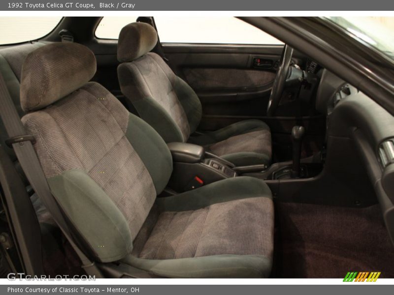  1992 Celica GT Coupe Gray Interior