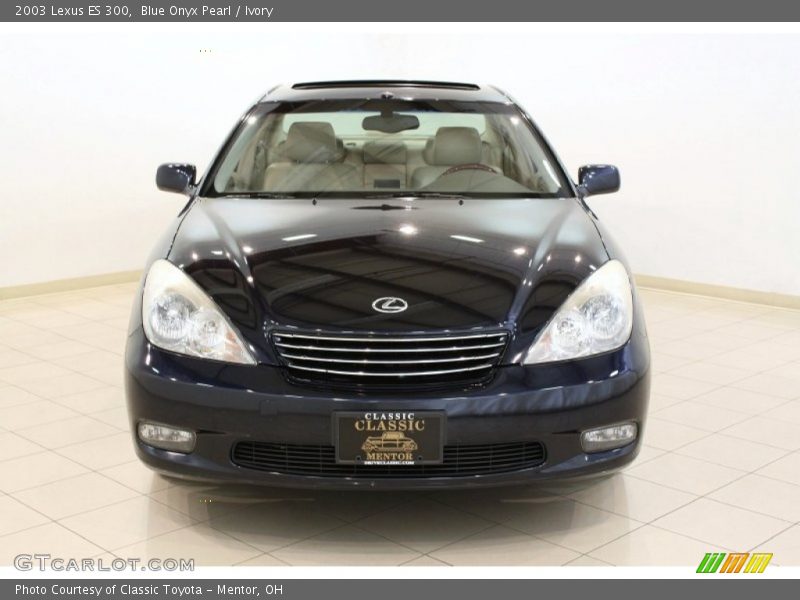 Blue Onyx Pearl / Ivory 2003 Lexus ES 300