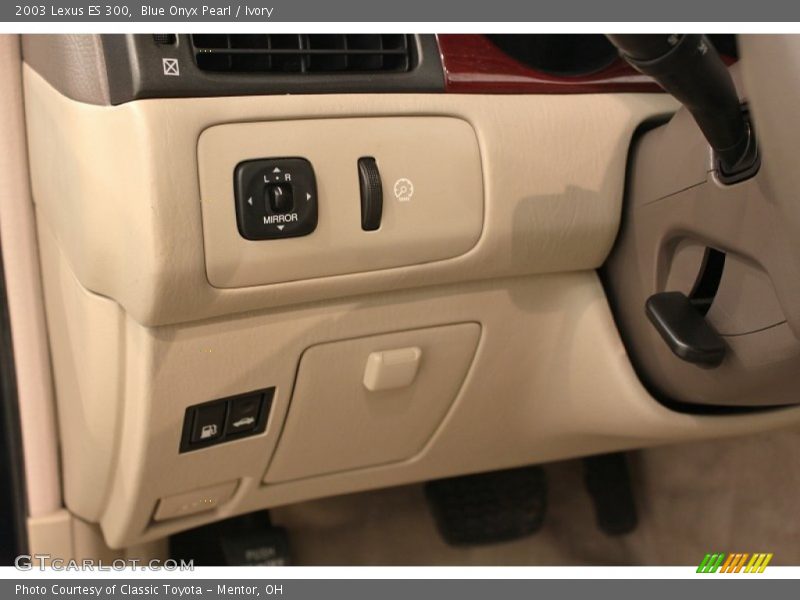 Blue Onyx Pearl / Ivory 2003 Lexus ES 300
