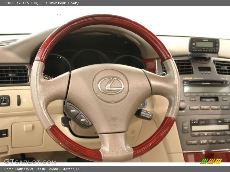 Blue Onyx Pearl / Ivory 2003 Lexus ES 300