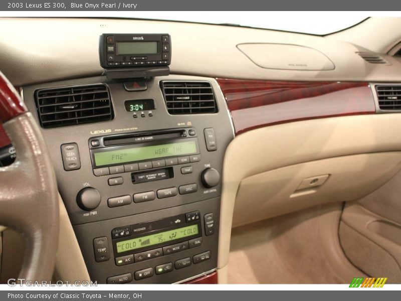Blue Onyx Pearl / Ivory 2003 Lexus ES 300