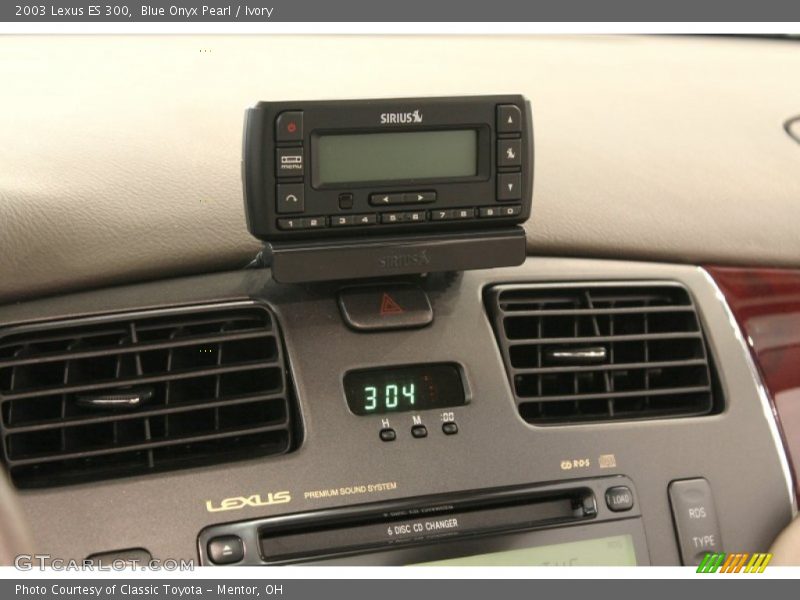 Blue Onyx Pearl / Ivory 2003 Lexus ES 300