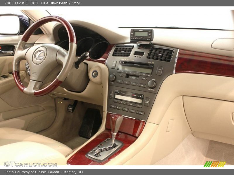 Blue Onyx Pearl / Ivory 2003 Lexus ES 300