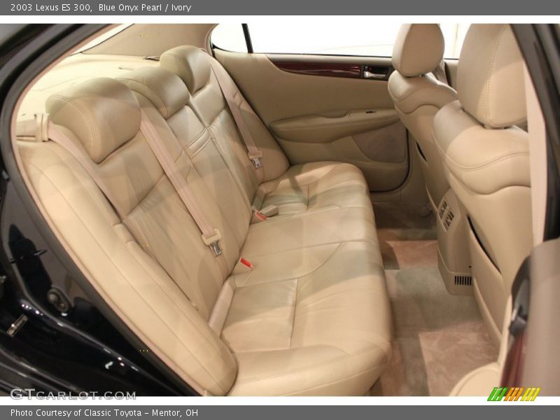 Blue Onyx Pearl / Ivory 2003 Lexus ES 300