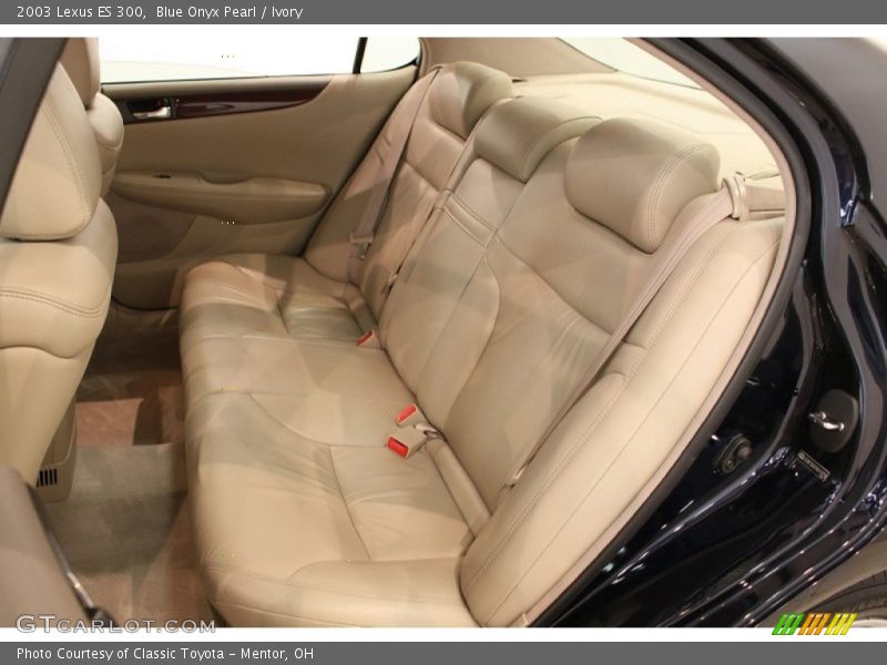 Blue Onyx Pearl / Ivory 2003 Lexus ES 300