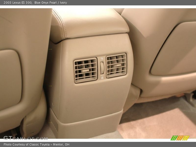 Blue Onyx Pearl / Ivory 2003 Lexus ES 300