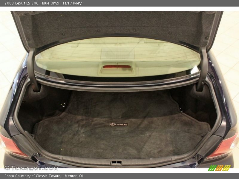 Blue Onyx Pearl / Ivory 2003 Lexus ES 300