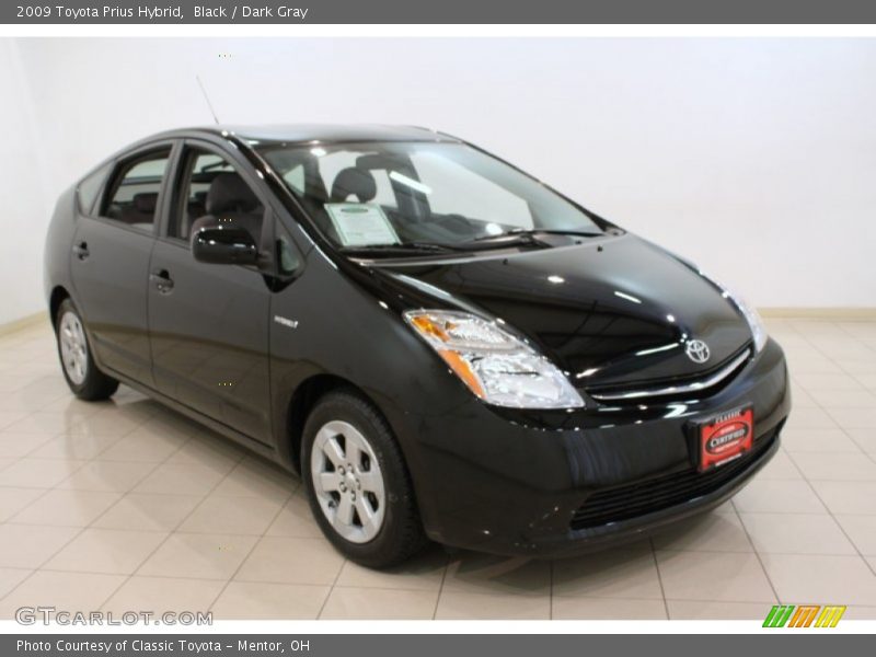 Black / Dark Gray 2009 Toyota Prius Hybrid