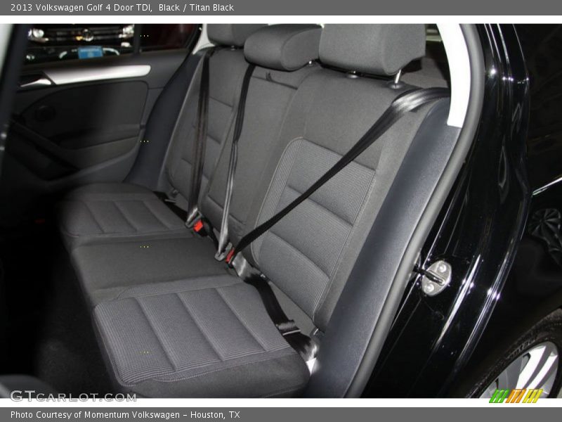 Black / Titan Black 2013 Volkswagen Golf 4 Door TDI