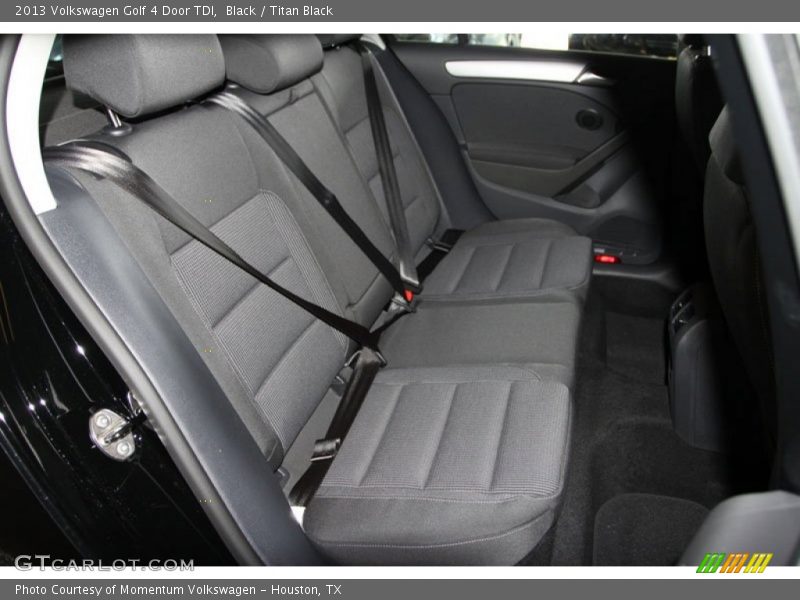 Black / Titan Black 2013 Volkswagen Golf 4 Door TDI