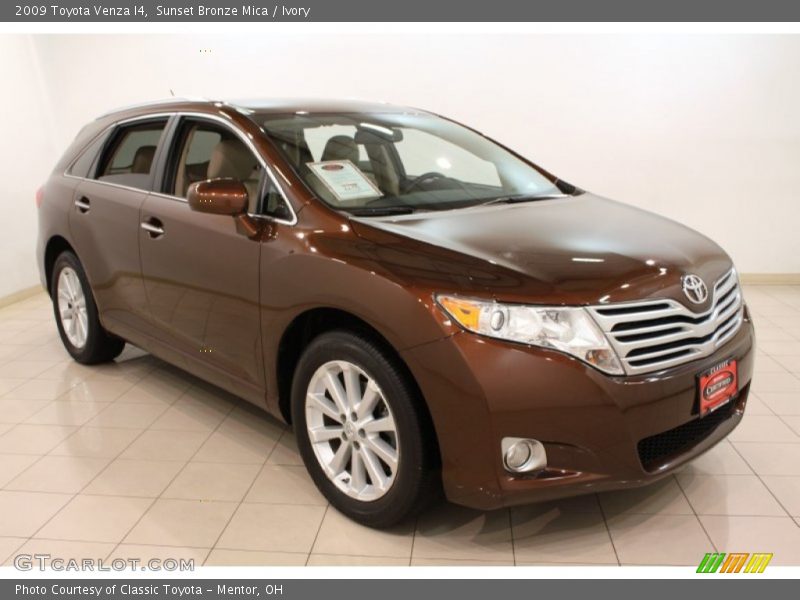 Sunset Bronze Mica / Ivory 2009 Toyota Venza I4
