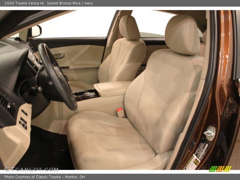 Sunset Bronze Mica / Ivory 2009 Toyota Venza I4