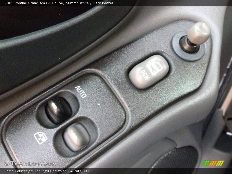 Summit White / Dark Pewter 2005 Pontiac Grand Am GT Coupe
