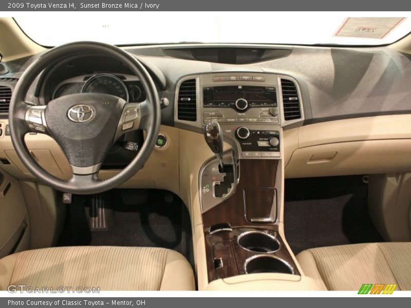 Sunset Bronze Mica / Ivory 2009 Toyota Venza I4