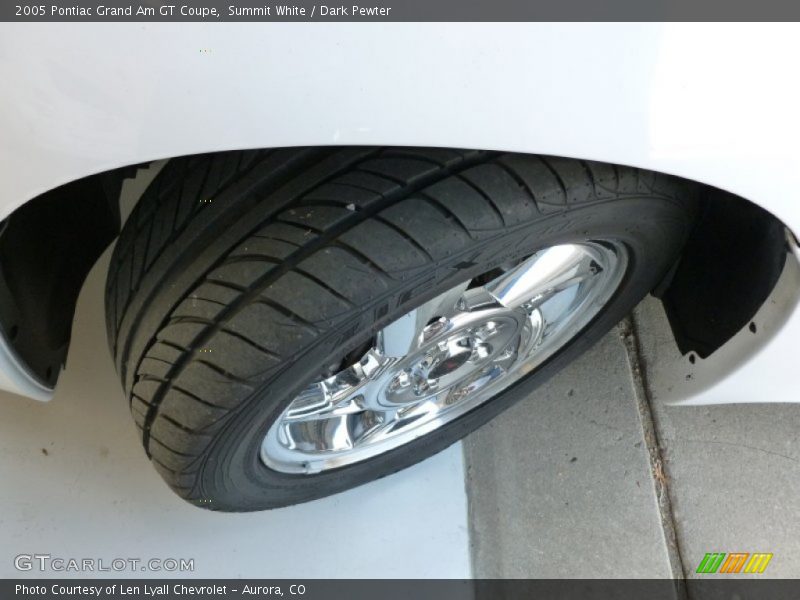 Summit White / Dark Pewter 2005 Pontiac Grand Am GT Coupe