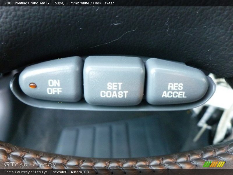 Summit White / Dark Pewter 2005 Pontiac Grand Am GT Coupe