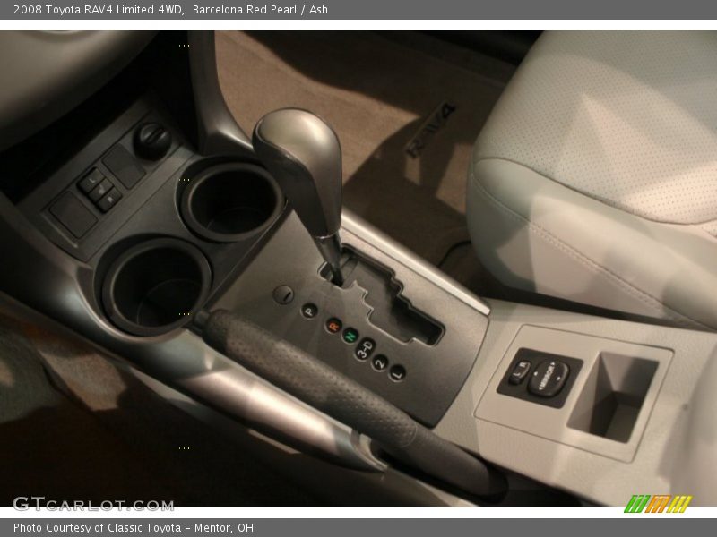 Barcelona Red Pearl / Ash 2008 Toyota RAV4 Limited 4WD