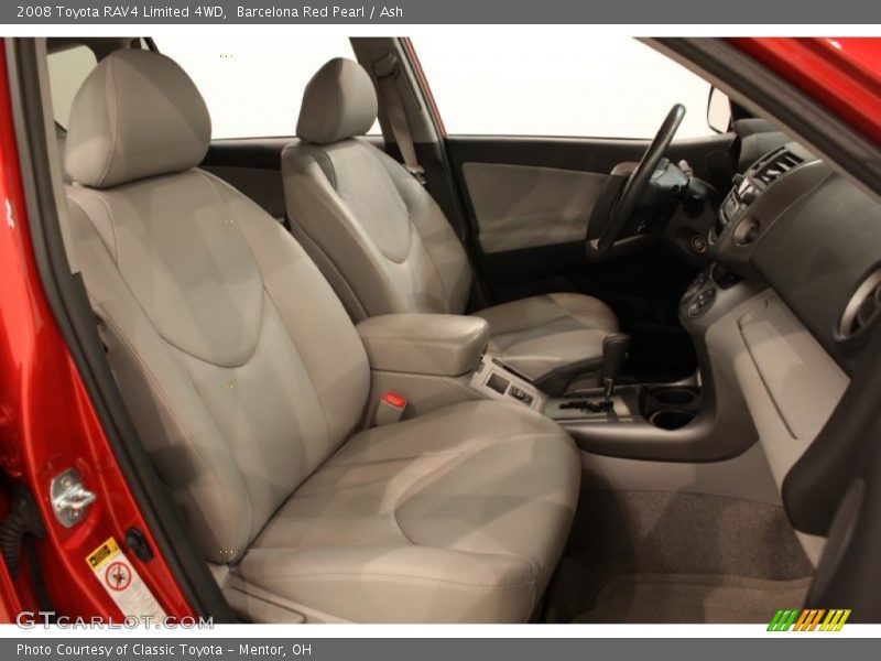 Barcelona Red Pearl / Ash 2008 Toyota RAV4 Limited 4WD