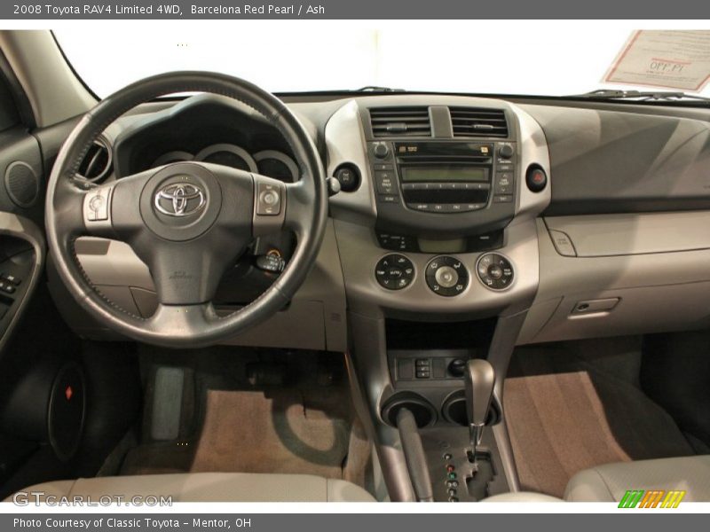 Barcelona Red Pearl / Ash 2008 Toyota RAV4 Limited 4WD