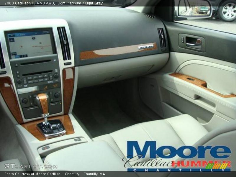 Light Platinum / Light Gray 2008 Cadillac STS 4 V8 AWD