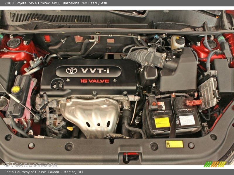 Barcelona Red Pearl / Ash 2008 Toyota RAV4 Limited 4WD